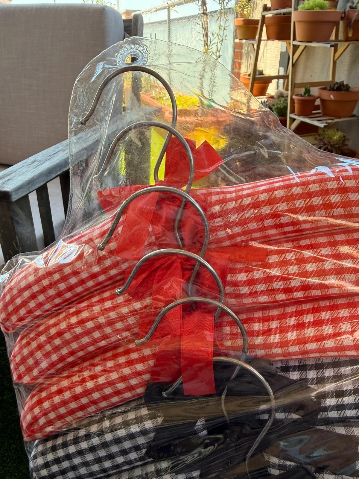 Decorative fabric hangers – photo 2